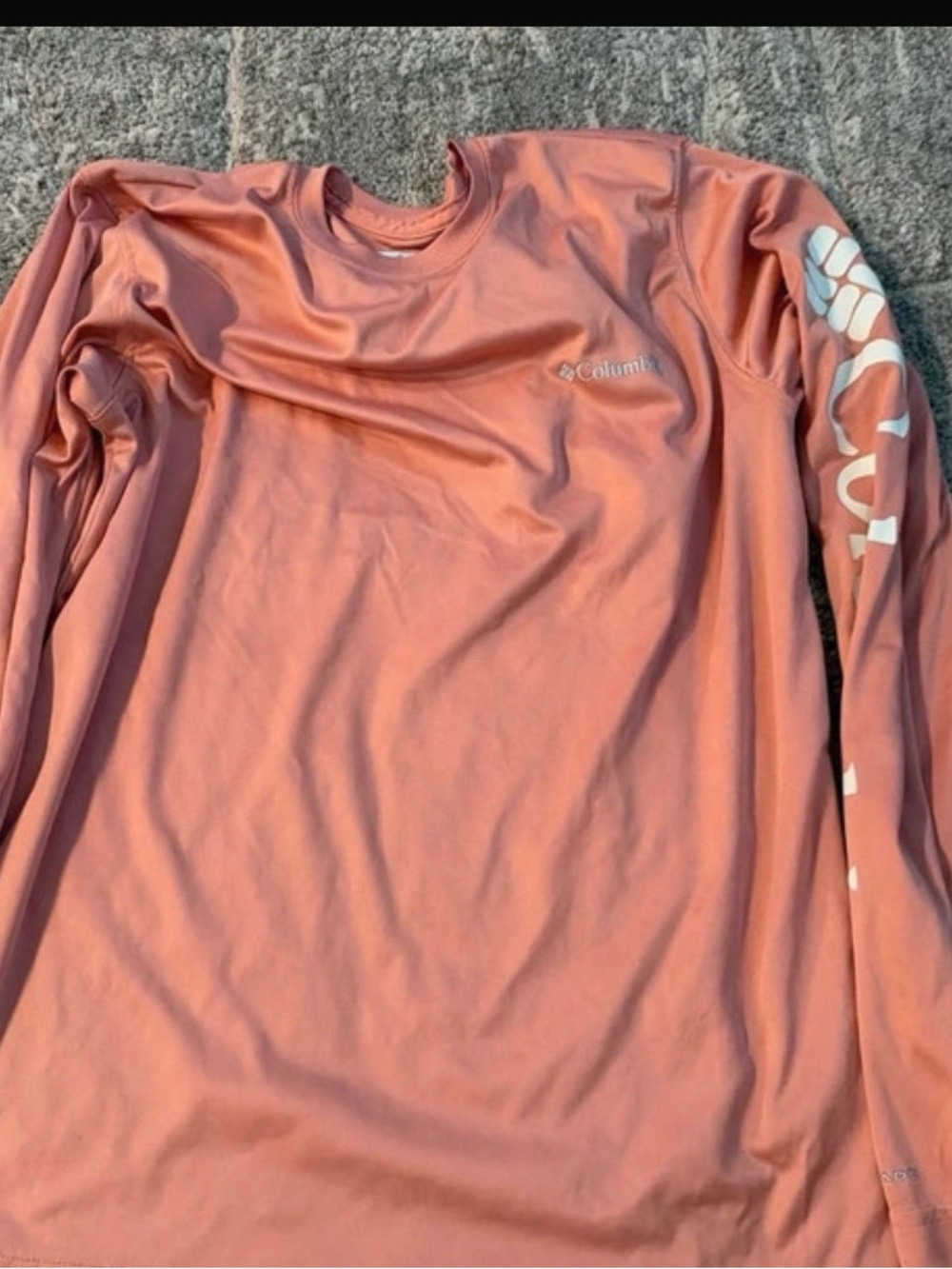 Columbia Men's Long-Sleeve Performance Shirt - Coral